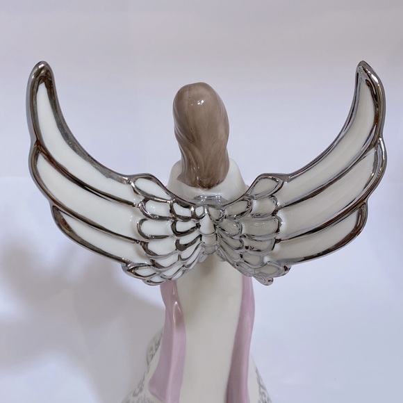 Musical Angel Figurine MY GRANDDAUGHTER MY JOY 2004 Bradford Edition (00500) - Picture 8 of 11